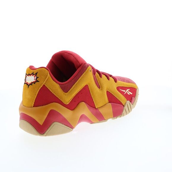 Reebok Mens Hurrikaze II Low Red Shoes (NWT) - Picture 7 of 7